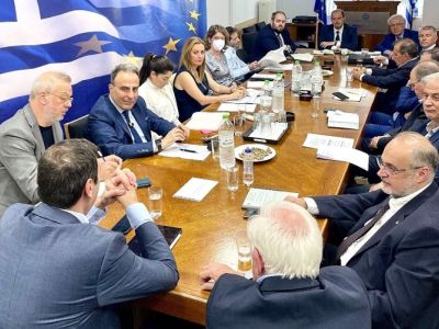 Συνεδρίαση της Διαρκούς Επιστημονικής Φορολογικής Επιτροπής με παρουσία του Υφυπουργού Οικονομικών κ. Γιώργου Κώτσηρα